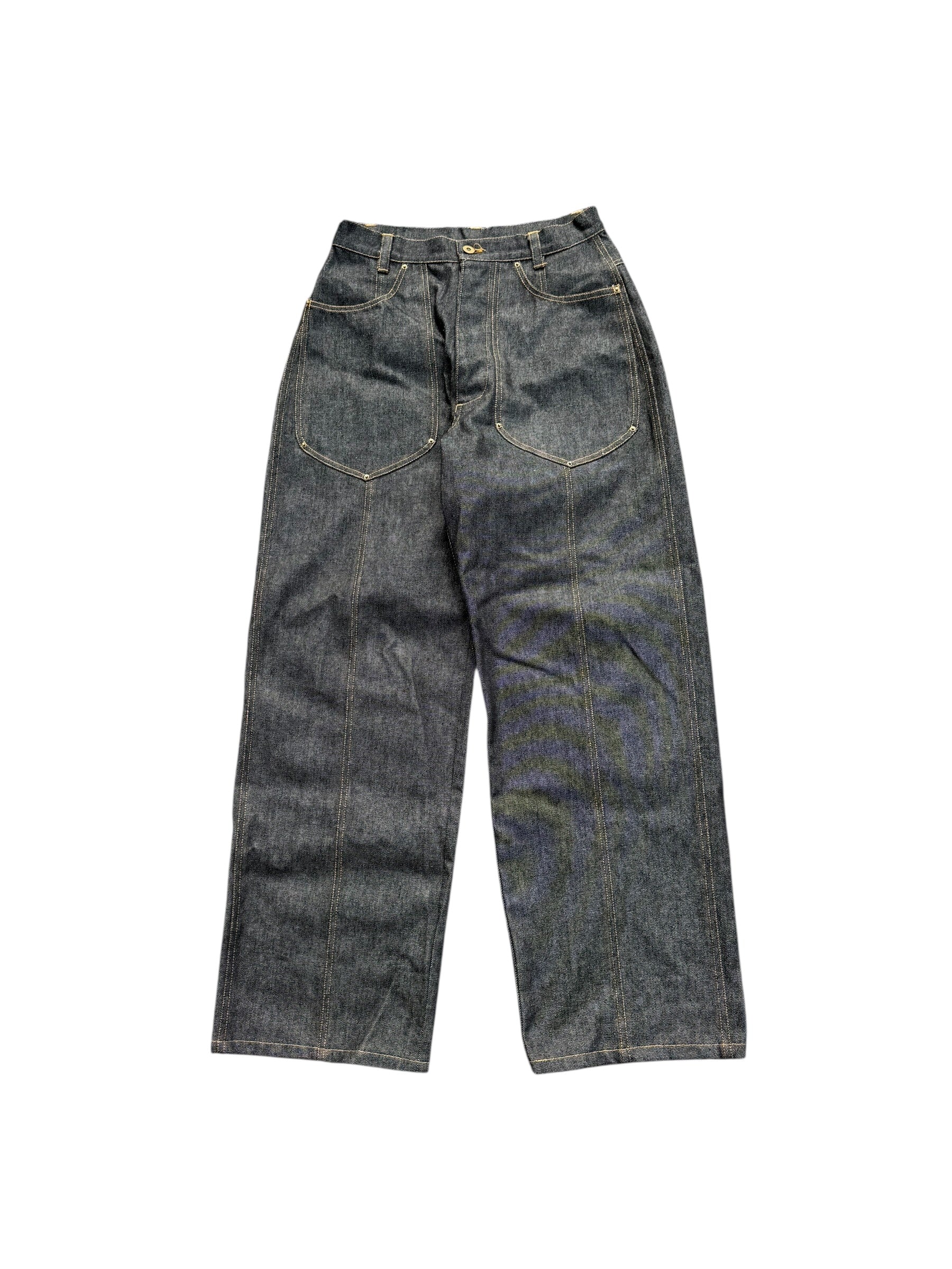 MUZINE TYPE-01 “深淵 / SHIN'EN” Denim Pants – MUZINE/無尽
