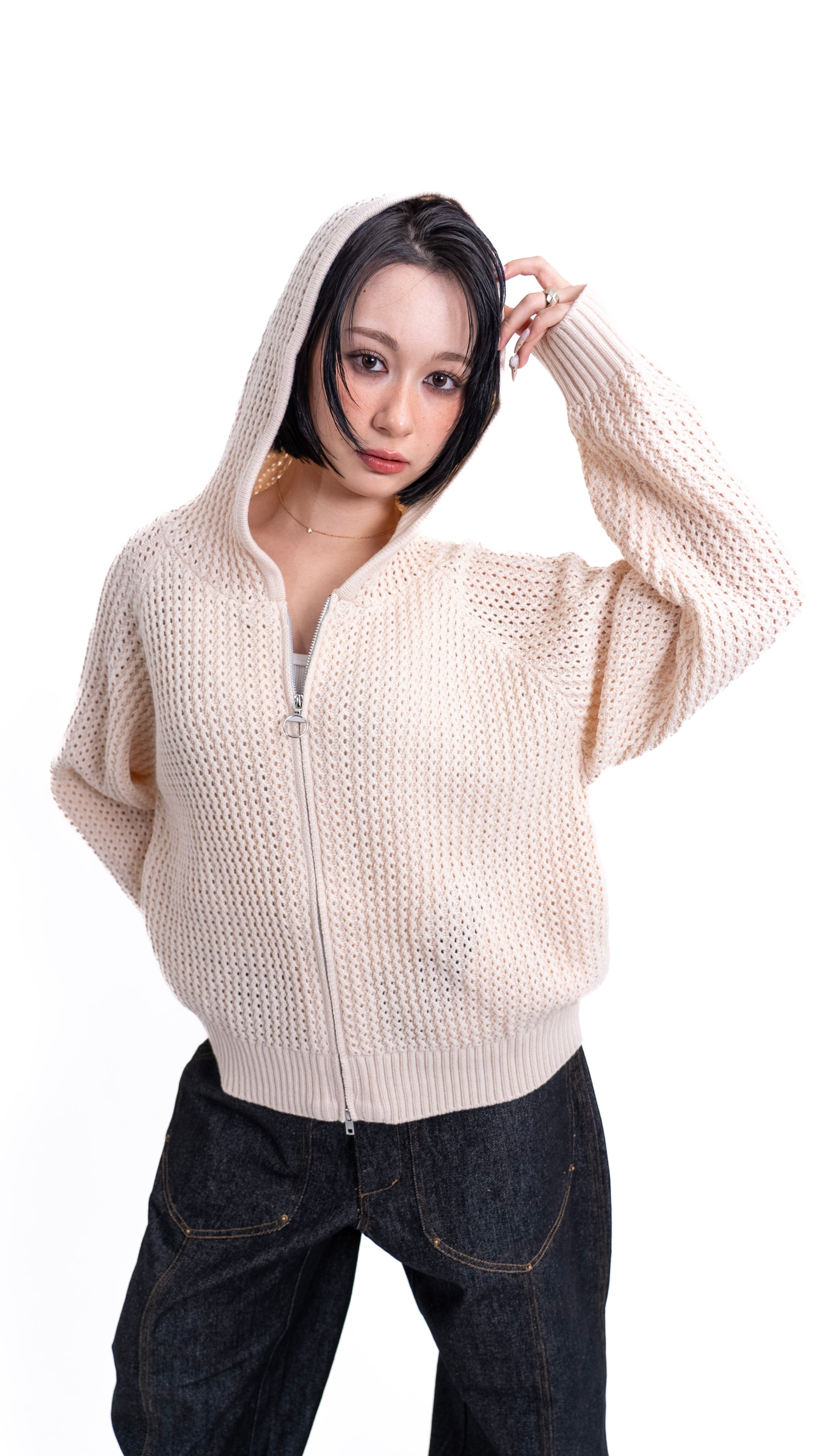 MUZINE TYPE-04 Knit Hoodie
