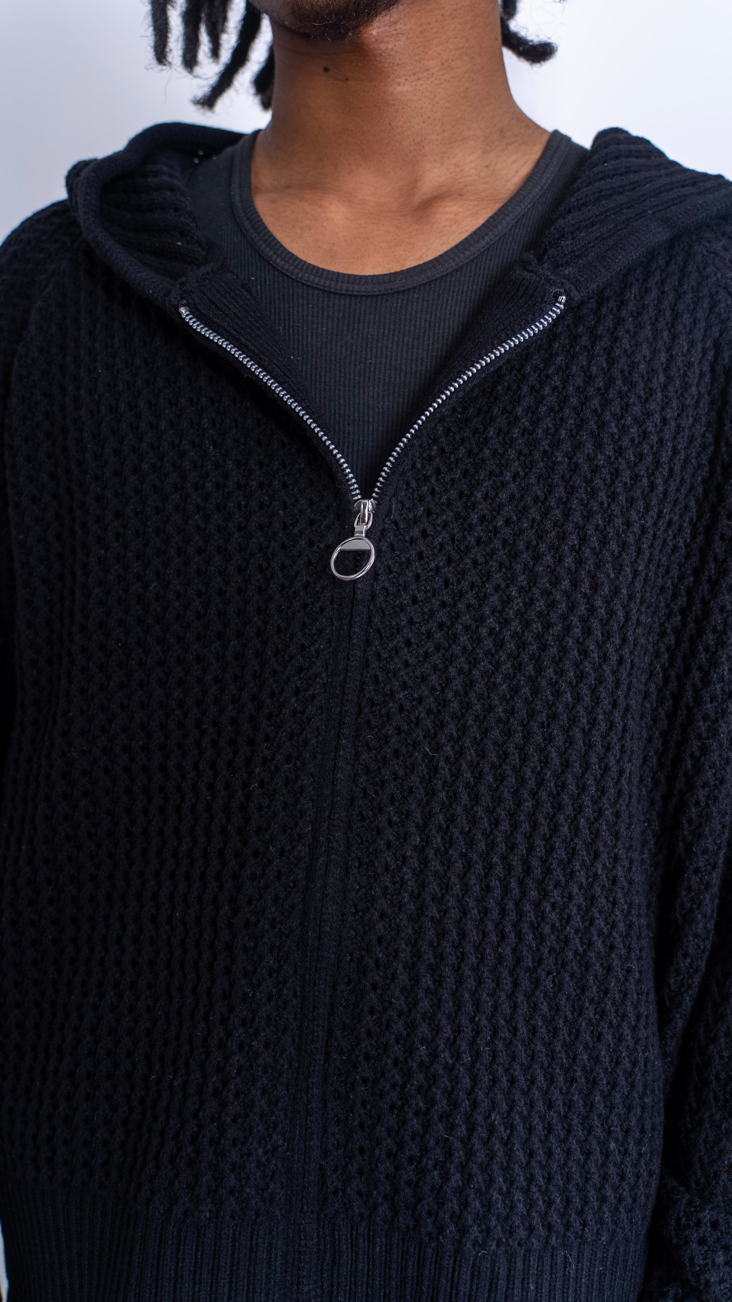 MUZINE TYPE-04 Knit Hoodie – MUZINE/無尽