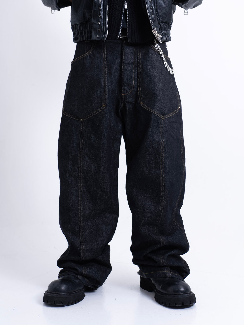 MUZINE TYPE-01 “深淵 / SHIN’EN” Denim Pants